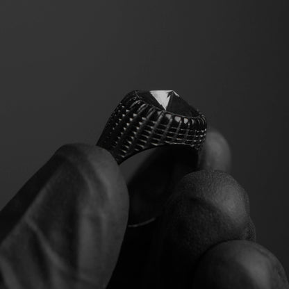 Dark Diamond Ring