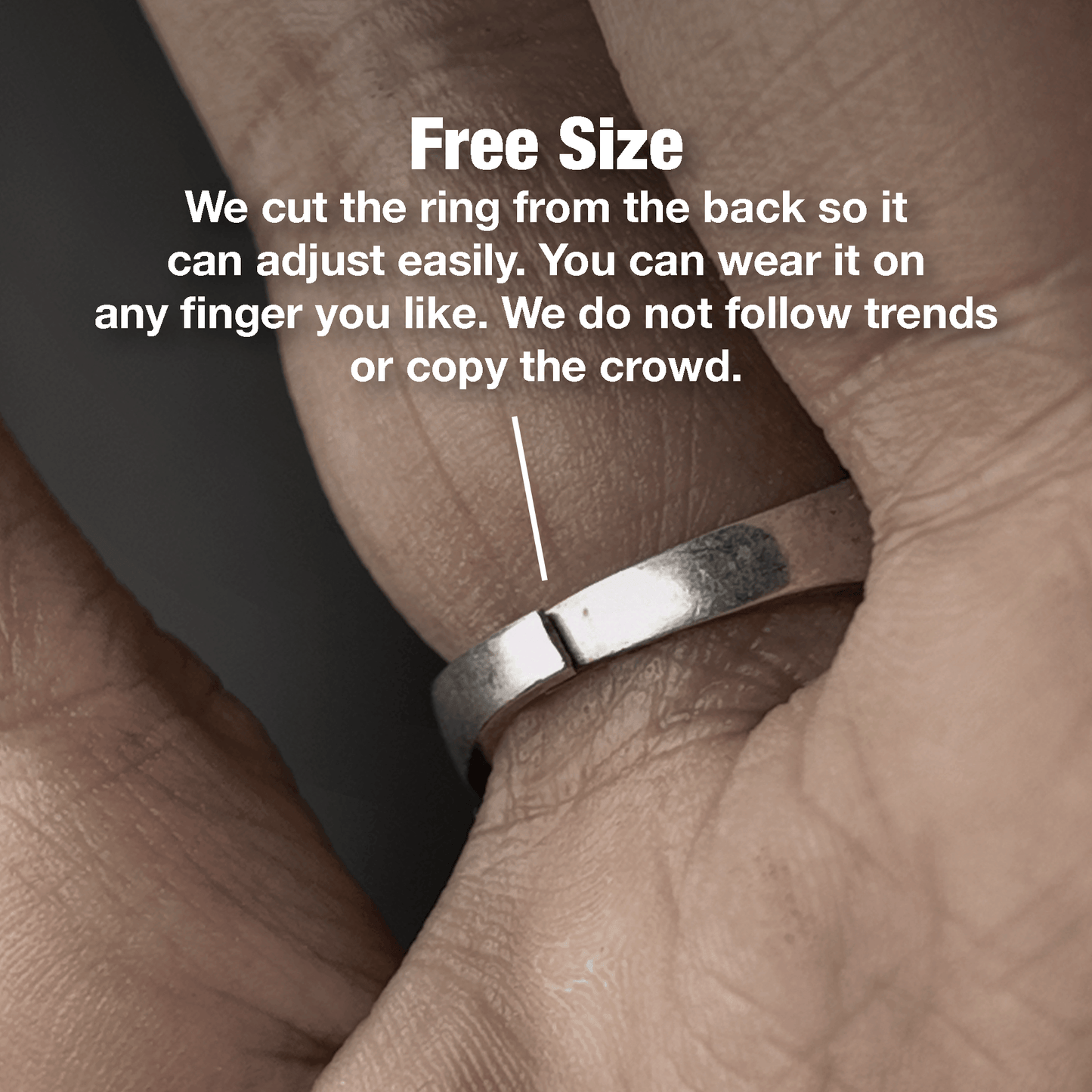 Death Grip Aqeeq Ring (Chaandi)