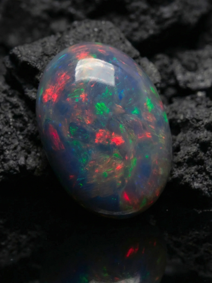 Kehkashan-e-Raat (Black Opal Stone)