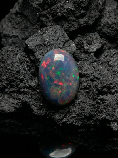 Kehkashan-e-Raat (Black Opal Stone)