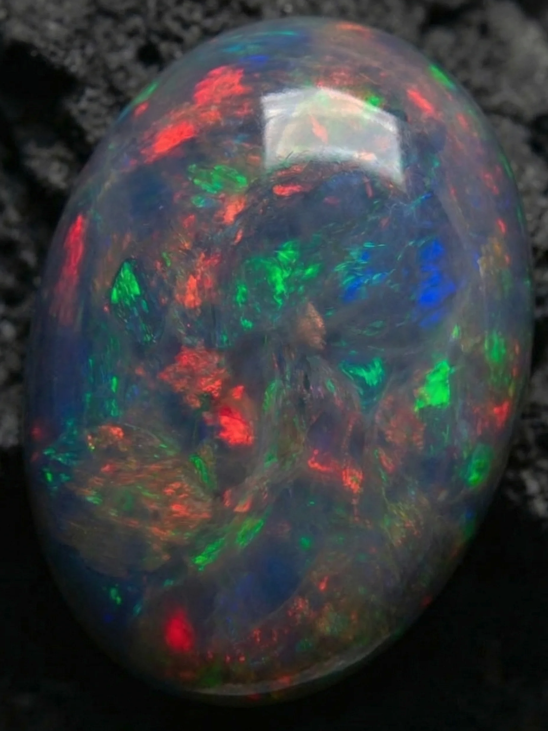 Kehkashan-e-Raat (Black Opal Stone)