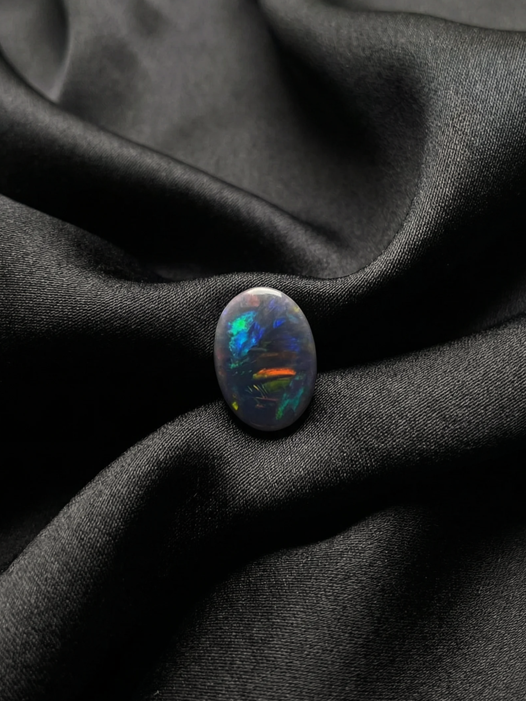 Kehkashan-e-Raat (Black Opal Stone)