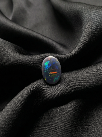 Kehkashan-e-Raat (Black Opal Stone)