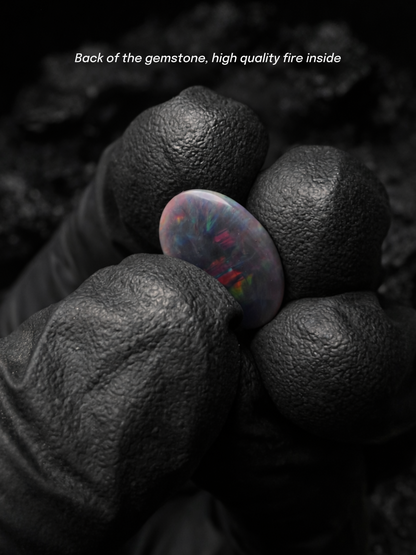 Kehkashan-e-Raat (Black Opal Stone)